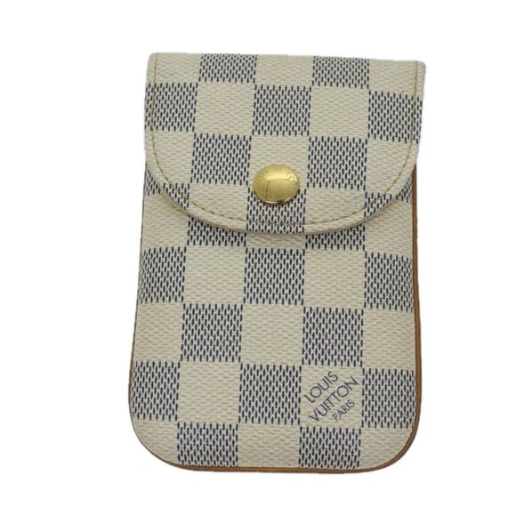 LOUIS VUITTON Damier Azur Etui Telephonne MM Cell Phone Case - Picture 13 of 16